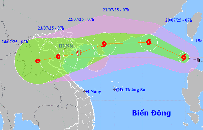 Công điện của UBND tỉnh Ninh Bình về việc tập trung ứng phó với bão số 3 và mưa lũ.