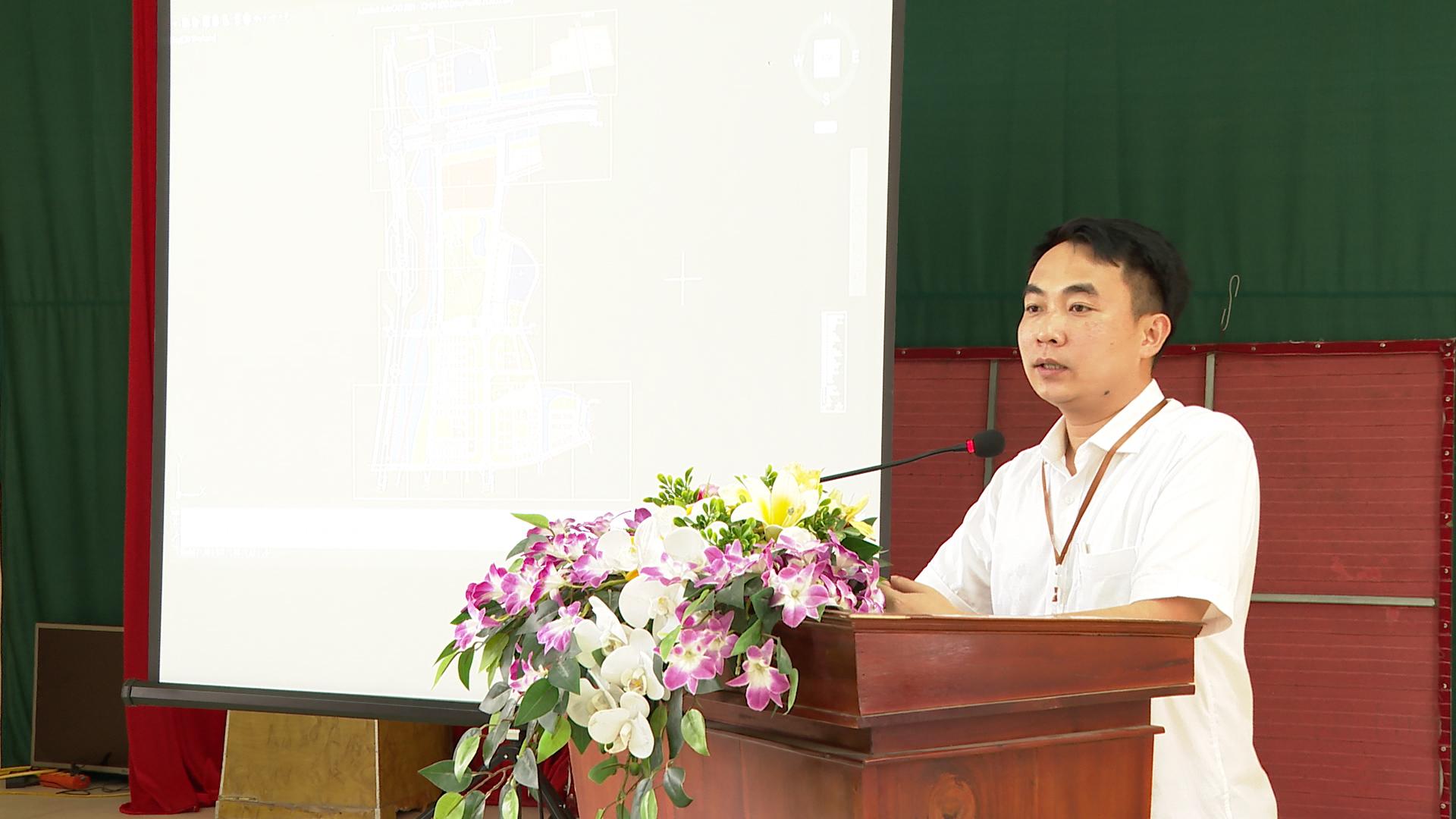 UBND phường Hà Nam tổ chức hội nghị họp dân triển khai công tác GPMB thực hiện dự án Đầu tư xây dựng khu đô thị Đông Phú Thứ.