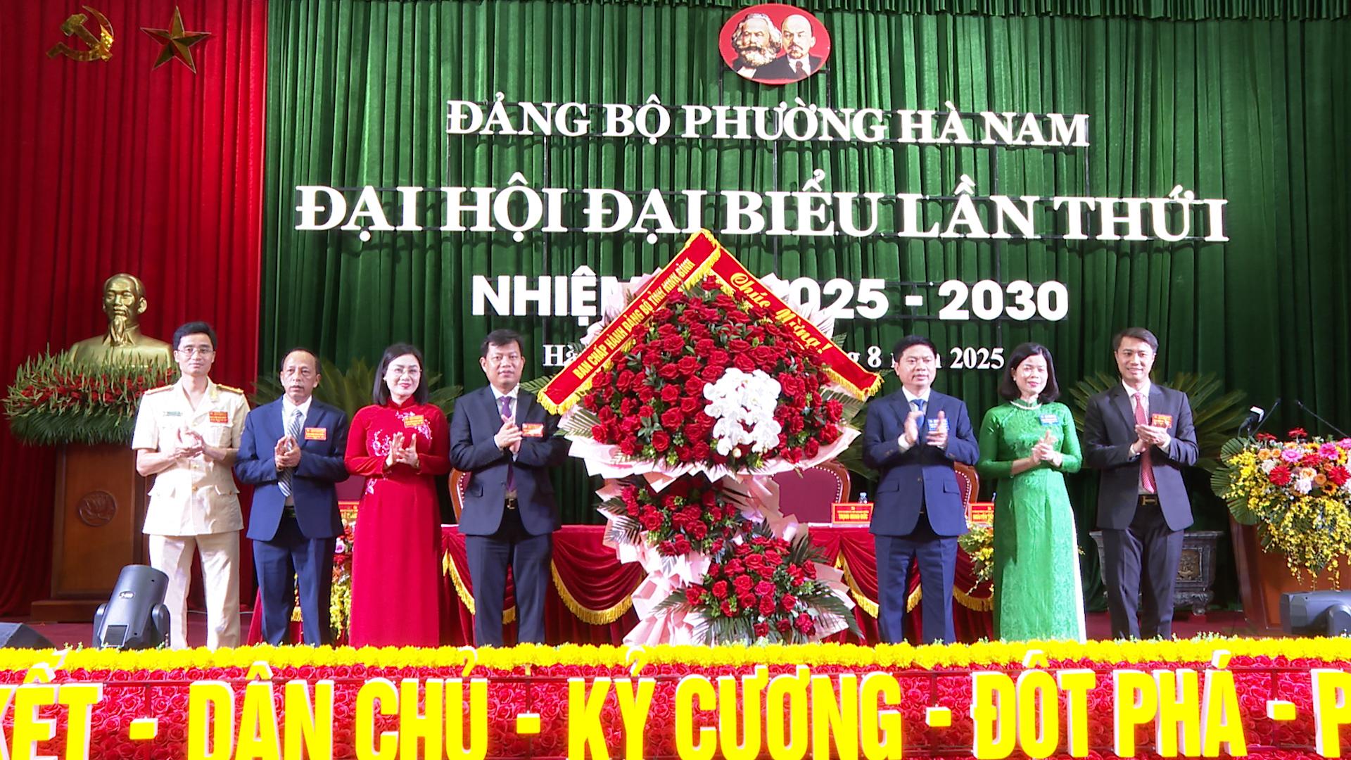 Đảng bộ phường Hà Nam long trọng tổ chức Đại hội Đại biểu lần thứ I, nhiệm kỳ 2025 - 2030