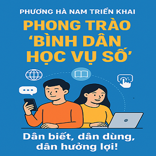 Phường Hà Nam triển khai Phong trào “Bình dân học vụ số”